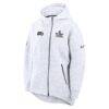 Seattle Seahawks Nike Women's Super Bowl LX Opening Night Tech Fleece Full-Zip Hoodie - - Side View