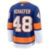 Matthew Schaefer New York Islanders Fashion7 Home Premium Jersey - - Detail View