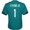 Travis Etienne Jacksonville Jaguars Nike Youth Game Jersey - Teal - Detail View