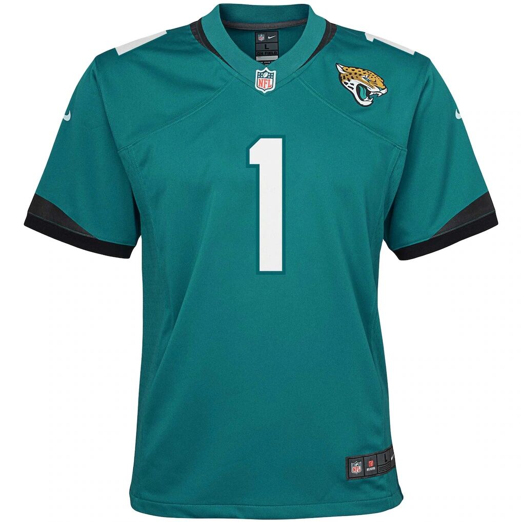 Travis Etienne Jacksonville Jaguars Nike Youth Game Jersey