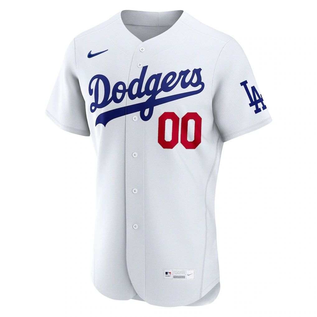 Los Angeles Dodgers Nike Home Authentic Custom Jersey