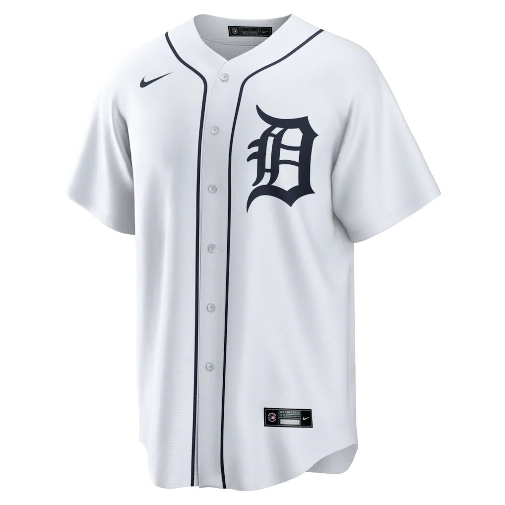 Justin Verlander Detroit Tigers Nike Home Replica Jersey
