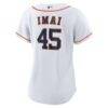 Tatsuya Imai Houston Astros Nike Women's Home Replica Jersey - White - Detail View