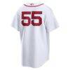 Ranger Suárez Boston Red Sox Nike Home Replica Jersey - White - Detail View