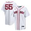 Ranger Suárez Boston Red Sox Nike Home Replica Jersey - White - Front View