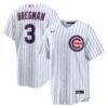 Alex Bregman Chicago Cubs Nike Home Replica Jersey - White - Front View