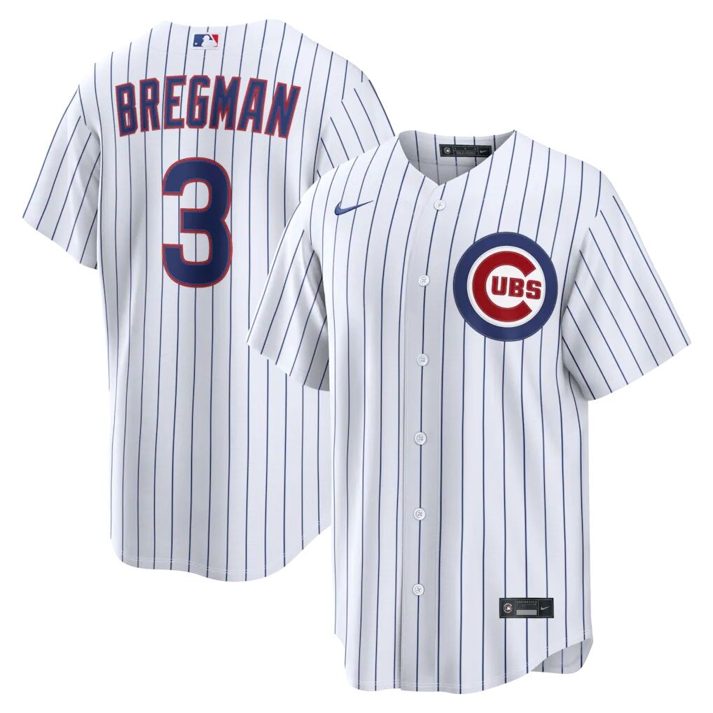 Alex Bregman Chicago Cubs Nike Home Replica Jersey
