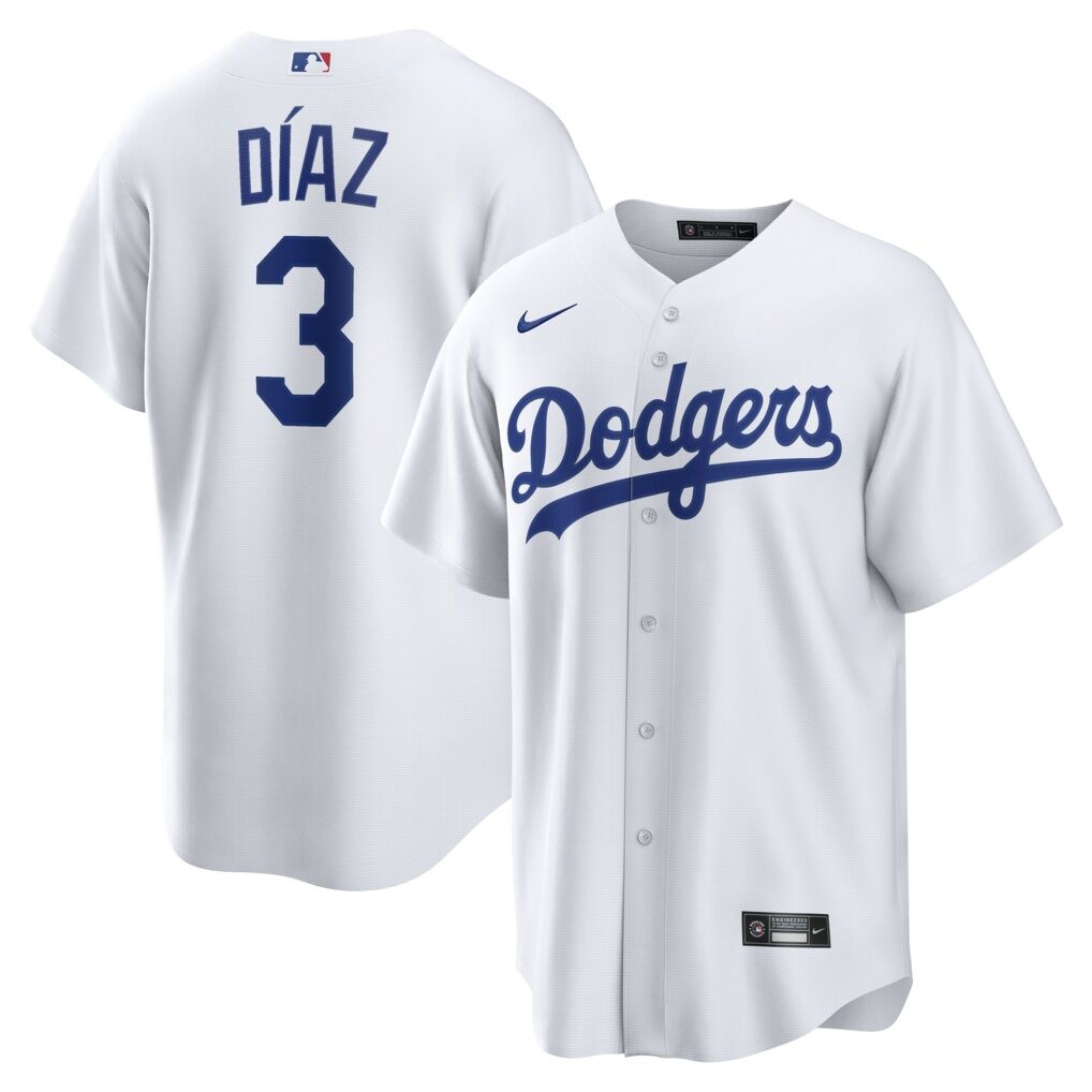 Edwin Díaz Los Angeles Dodgers Nike Home Replica Jersey