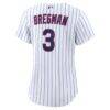 Alex Bregman Chicago Cubs Nike Women's Home Replica Jersey - White - Detail View