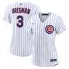 Alex Bregman Chicago Cubs Nike Women's Home Replica Jersey - White - Front View