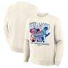 Yoshinobu Yamamoto Los Angeles Dodgers Fashion7 Montage Legacy Sweatshirt - Cream - Front View