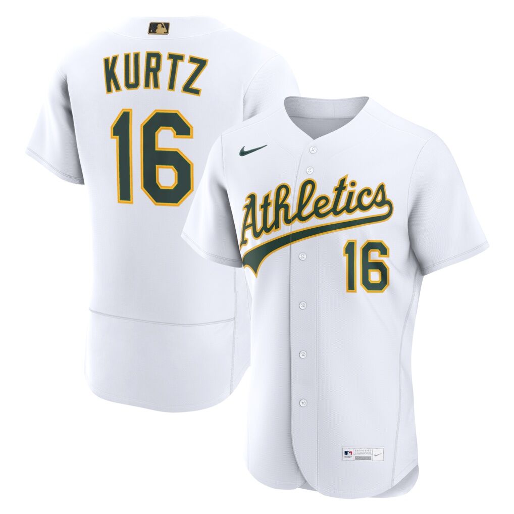 Nick Kurtz Athletics Nike MLB Awards Authentic Jersey