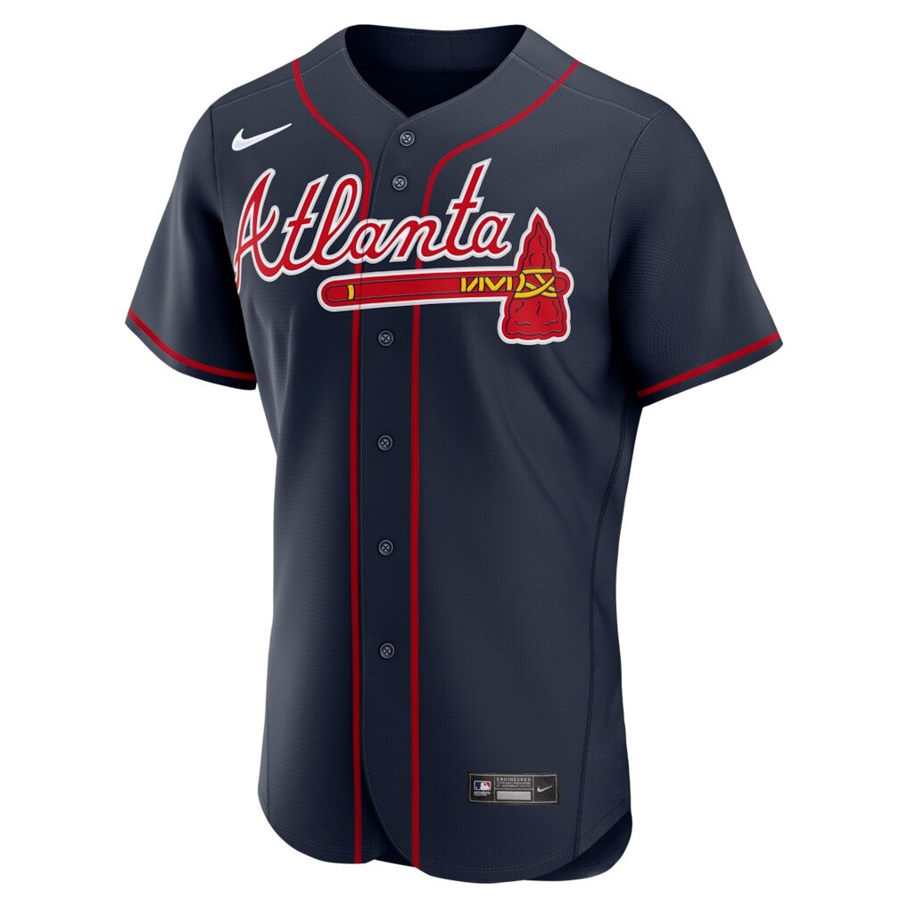 Drake Baldwin Atlanta Braves Nike Alternate MLB Awards Authentic Jersey