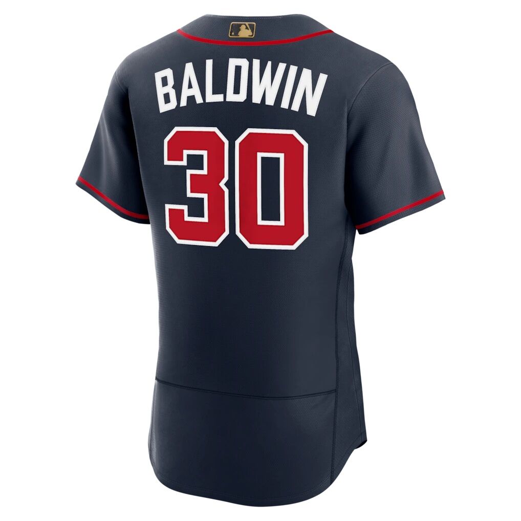 Drake Baldwin Atlanta Braves Nike Alternate MLB Awards Authentic Jersey