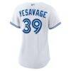 Trey Yesavage Toronto Blue Jays Nike Women's Home Replica Jersey - White - Detail View
