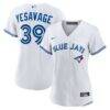 Trey Yesavage Toronto Blue Jays Nike Women's Home Replica Jersey - White - Front View