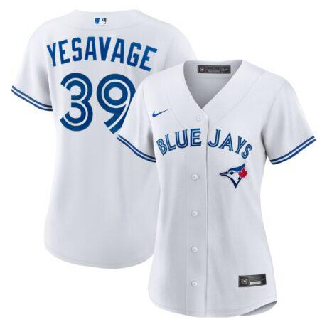 Trey Yesavage Toronto Blue Jays Nike Women's Home Replica Jersey - White - Front View