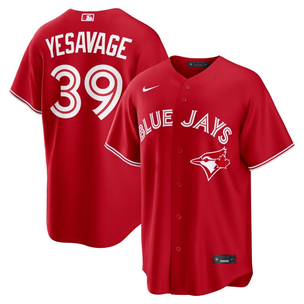 Trey Yesavage Toronto Blue Jays Nike Canada Day Replica Jersey