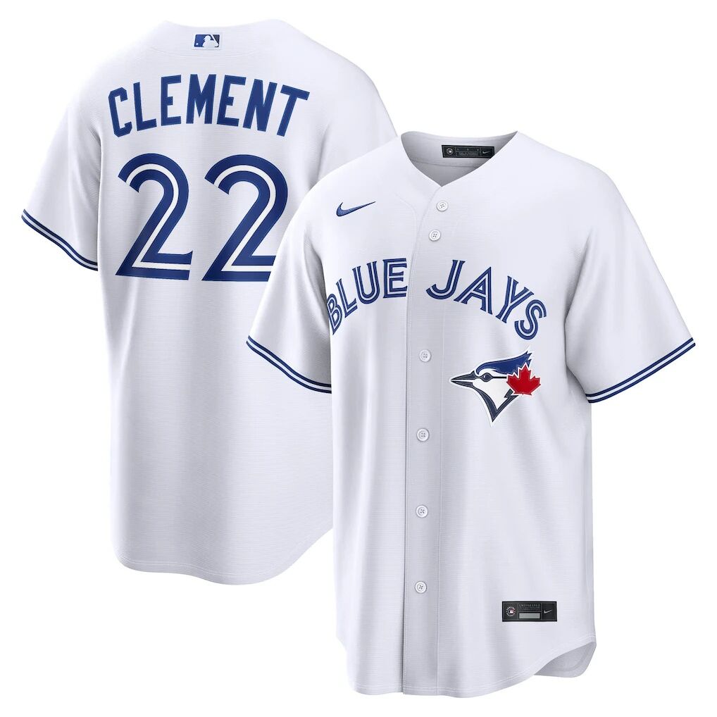 Ernie Clement Toronto Blue Jays Nike Home Replica Jersey