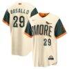 Samuel Basallo Baltimore Orioles Nike 2026 City Connect Stadium Jersey - Cream - Front View