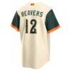 Dylan Beavers Baltimore Orioles Nike 2026 City Connect Stadium Jersey - Cream - Detail View