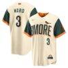 Taylor Ward Baltimore Orioles Nike 2026 City Connect Stadium Jersey - Cream - Front View