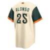 Pete Alonso Baltimore Orioles Nike 2026 City Connect Stadium Jersey - Cream - Detail View