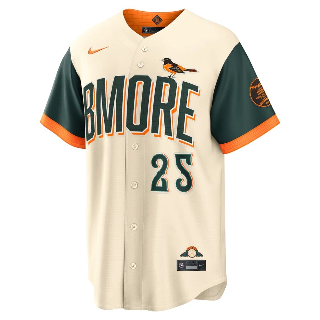 Pete Alonso Baltimore Orioles Nike 2026 City Connect Stadium Jersey