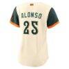 Pete Alonso Baltimore Orioles Nike Women's 2026 City Connect Stadium Jersey - Cream - Detail View