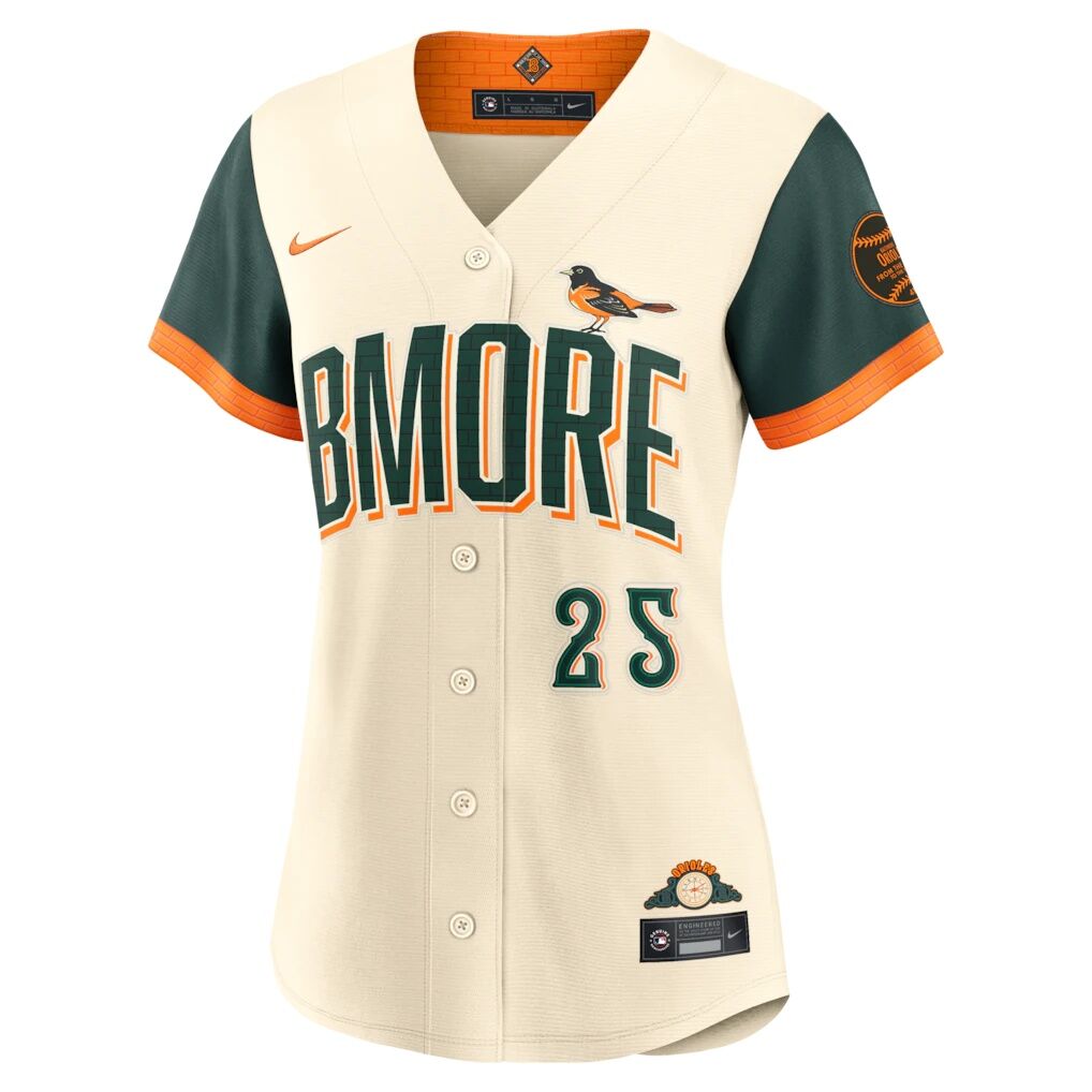 Pete Alonso Baltimore Orioles Nike Women's 2026 City Connect Stadium Jersey
