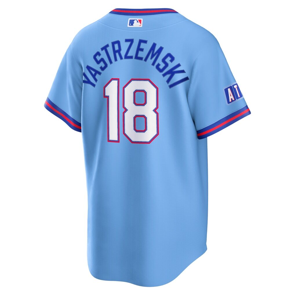 Mike Yastrzemski Atlanta Braves Nike 2026 City Connect Stadium Jersey – Powder Blue