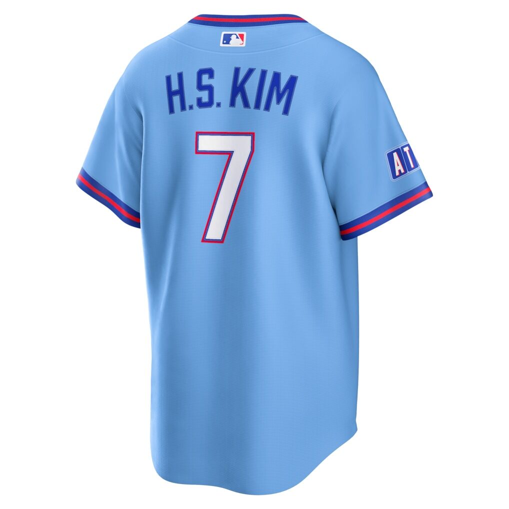 Ha-Seong Kim Atlanta Braves Nike 2026 City Connect Stadium Jersey – Powder Blue