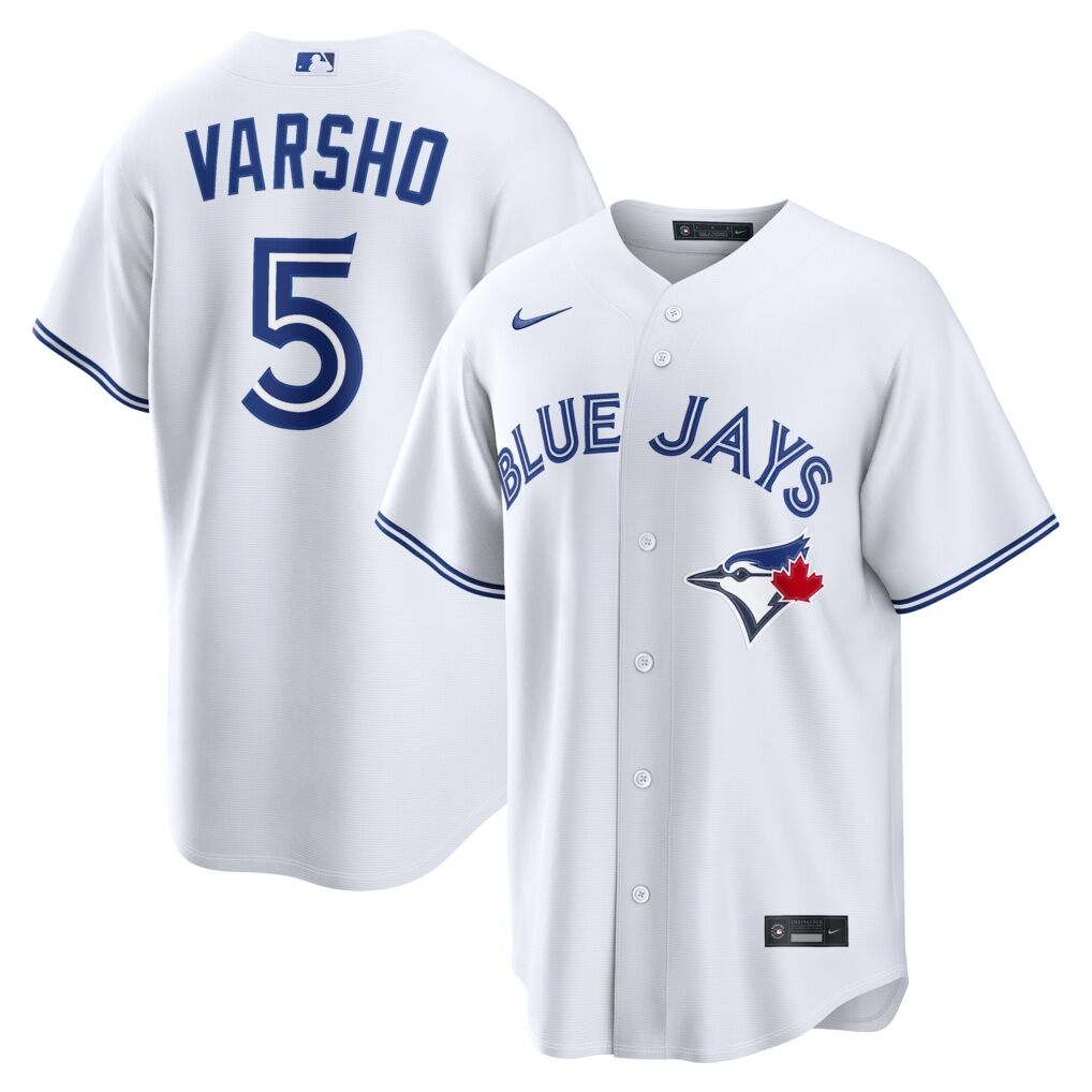 Daulton Varsho Toronto Blue Jays Nike Home Replica Jersey