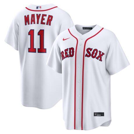 Marcelo Mayer Boston Red Sox Nike Home Replica Jersey - White - Front View