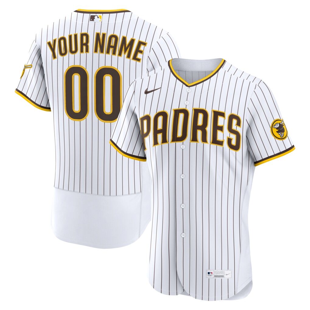 San Diego Padres Nike Home Authentic Custom Jersey