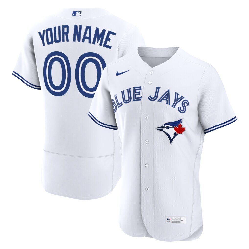 Toronto Blue Jays Nike Home Authentic Custom Jersey