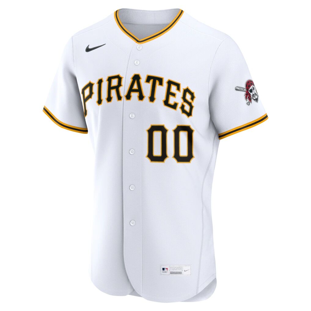 Pittsburgh Pirates Nike Home Authentic Custom Jersey