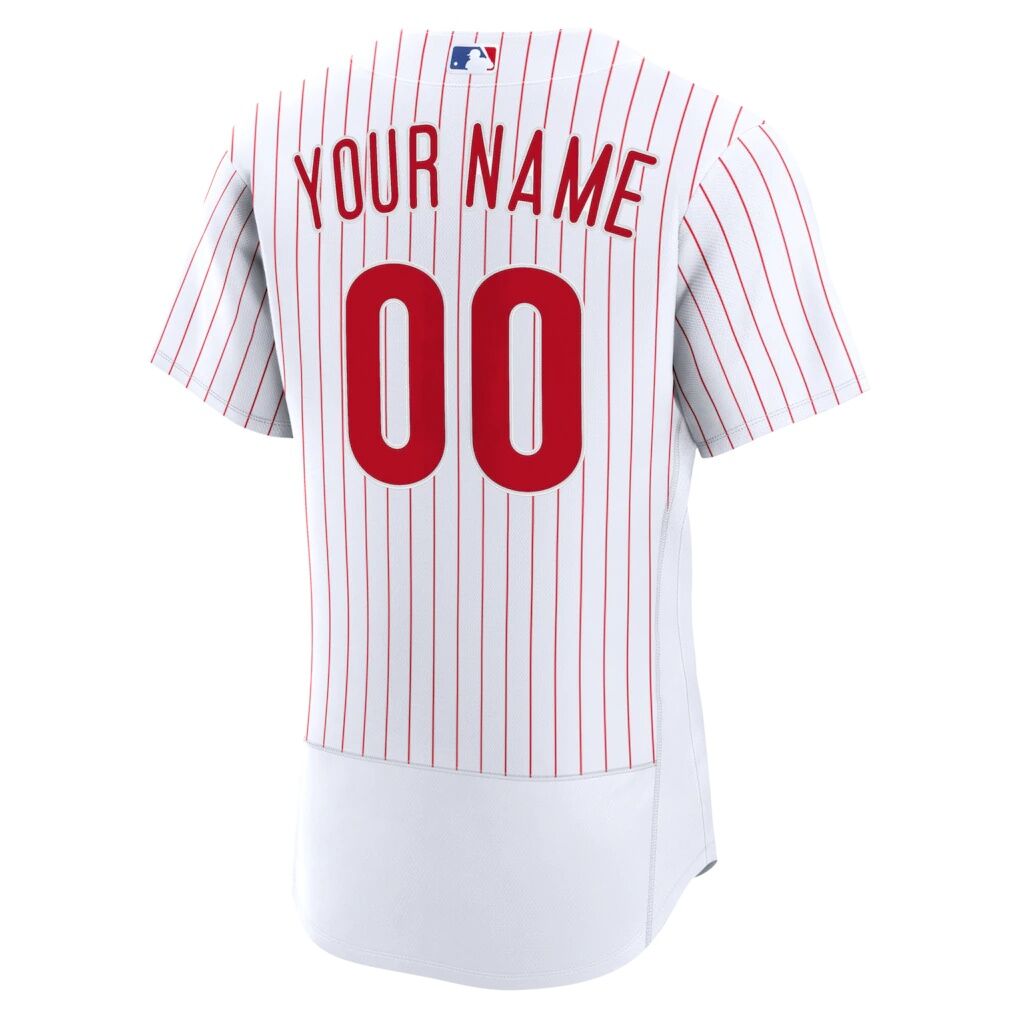 Philadelphia Phillies Nike Home Authentic Custom Jersey