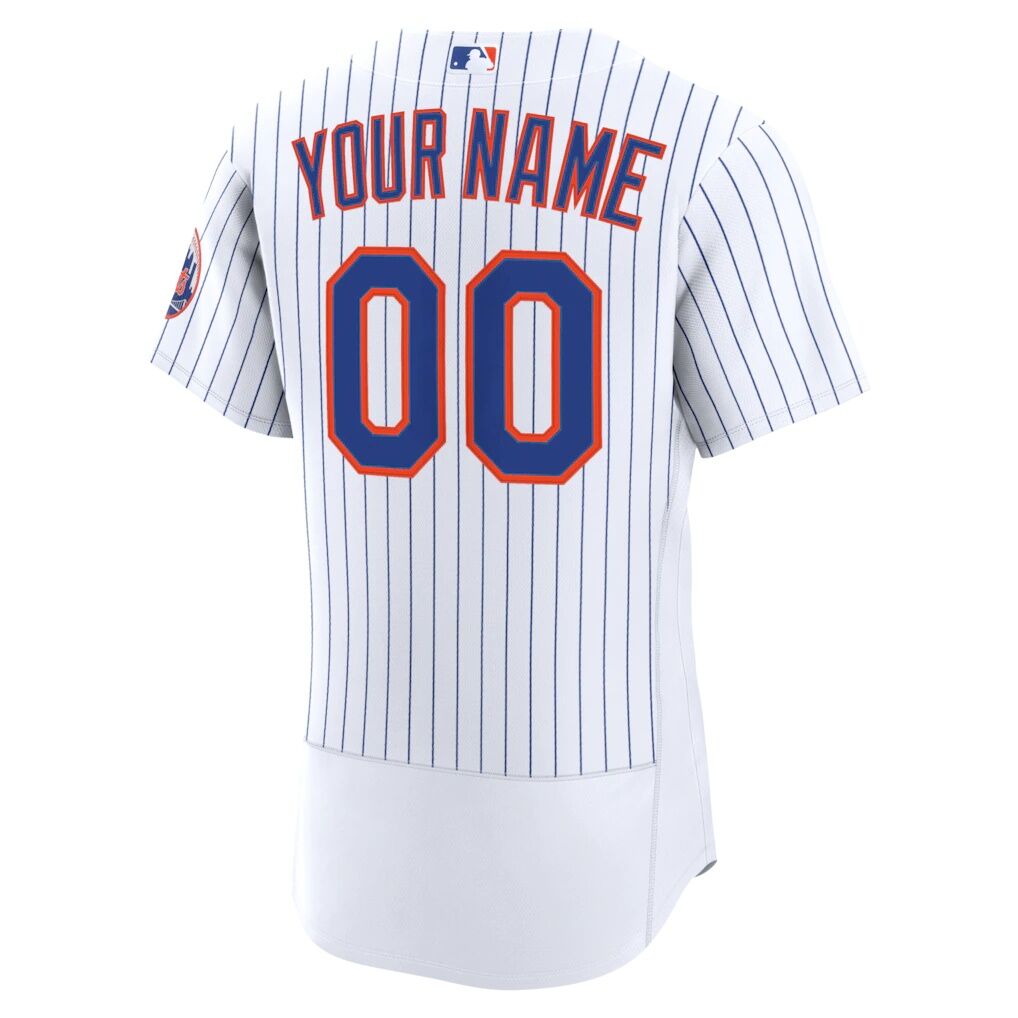 New York Mets Nike Home Authentic Custom Jersey