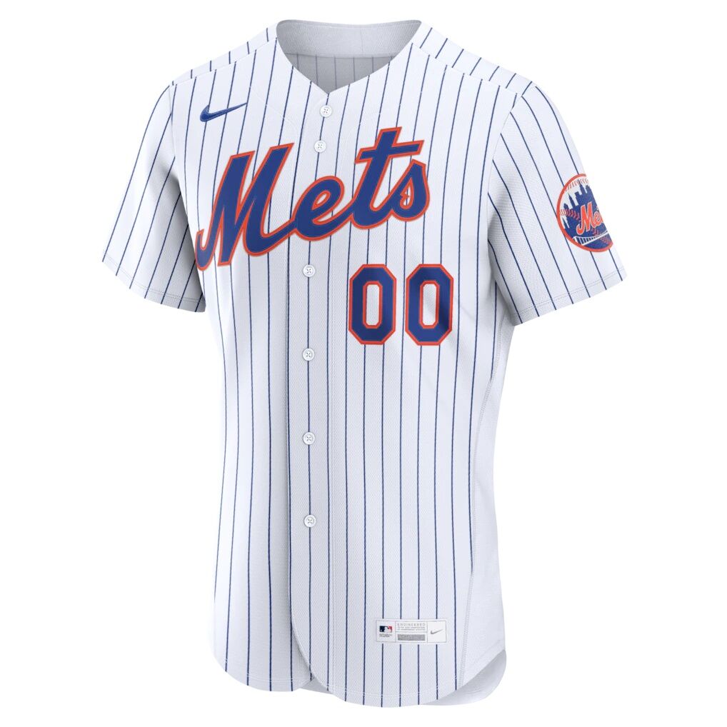 New York Mets Nike Home Authentic Custom Jersey
