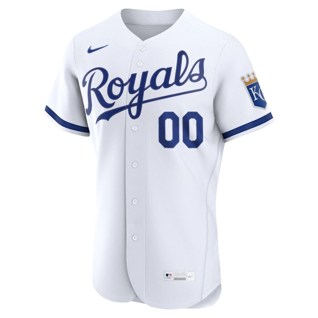Kansas City Royals Nike Home Authentic Custom Jersey