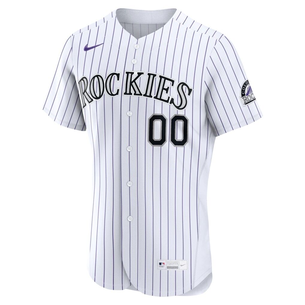Colorado Rockies Nike Home Authentic Custom Jersey