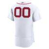 Boston Red Sox Nike Home Authentic Custom Jersey - White - Detail View