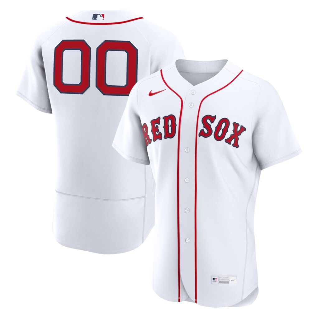 Boston Red Sox Nike Home Authentic Custom Jersey