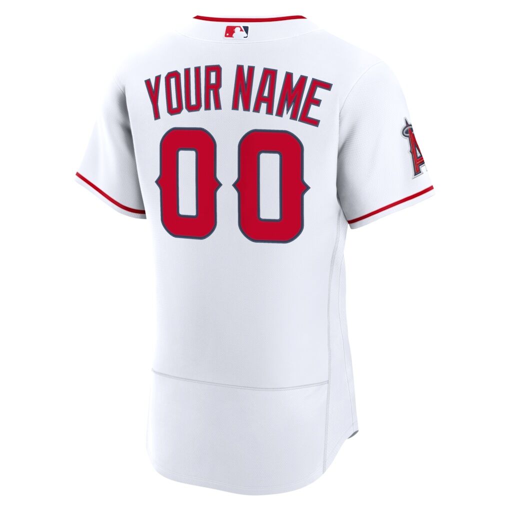 Los Angeles Angels Nike Home Authentic Custom Jersey