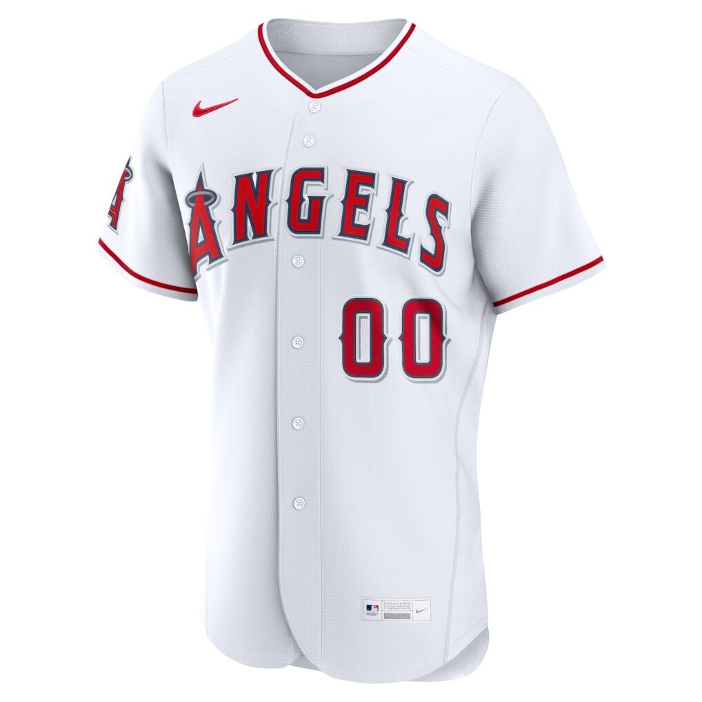 Los Angeles Angels Nike Home Authentic Custom Jersey