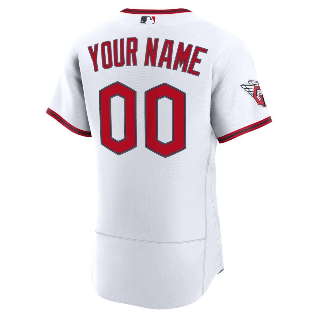 Cleveland Guardians Nike Home Authentic Custom Jersey
