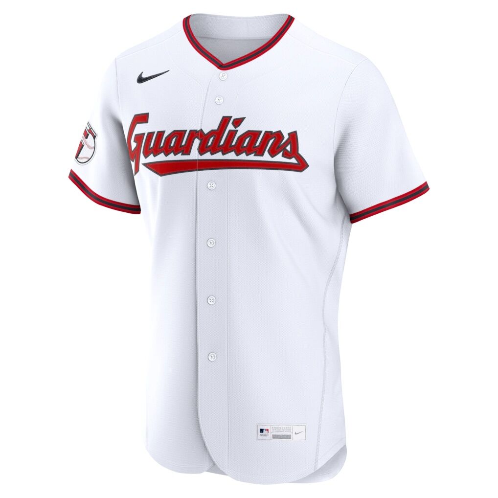 Cleveland Guardians Nike Home Authentic Custom Jersey