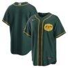 Australia National Team x MLB Nike Stadium Replica Jersey - Green - Front View