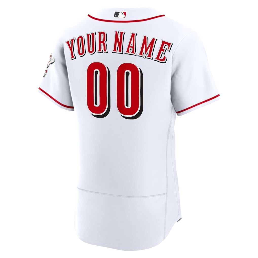 Cincinnati Reds Nike Home Authentic Custom Jersey